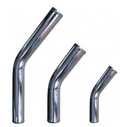 Aluminium pipe - elbow 45°, 63mm (2,5")