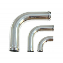Aluminium pipe - elbow 90°, 70mm (2,75")