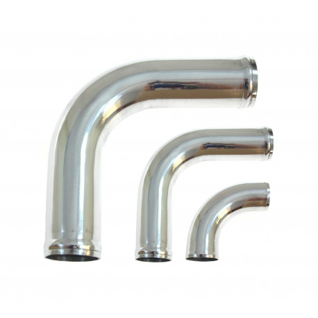 Aluminium elbow 90° Aluminium pipe - elbow 90°, 63mm (2,5") | races-shop.com