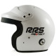 Open face helmets FIA open-face race helmet RRS Protect JET (HANS), white | races-shop.com