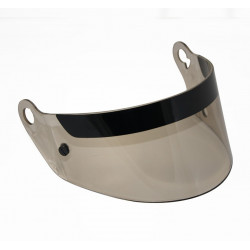 Visor for helmets RRS Protect RALLY a CIRCUIT, silver