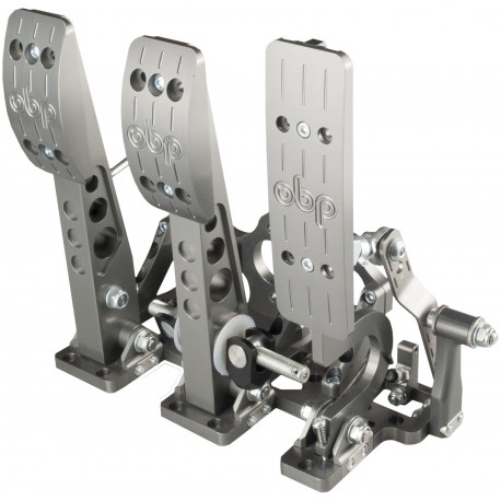 Floor mounted pedal boxes OBP Pro-Race V3 Floor Mounted Bulkhead Fit 3 Pedal System | races-shop.com