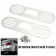 Body kit and visual accessories RACES rear diffuser for Honda Civic, black-silver | races-shop.com