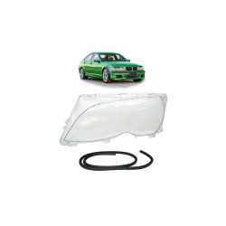Headlight lens for BMW 3 E46 Facelift Left