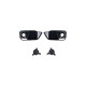 Body kit and visual accessories Fog light covers for Audi Q5 FY Gloss Black | races-shop.com