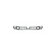 Body kit and visual accessories Fog light covers for Audi A3 8P Gloss Black | races-shop.com