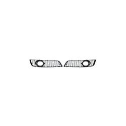 Fog light covers for Audi A3 8P Gloss Black