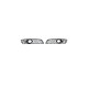 Body kit and visual accessories Fog light covers for Audi A3 8P Gloss Black | races-shop.com