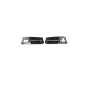 Body kit and visual accessories RACES fog light covers for Audi A4 B8 Chrome Black | races-shop.com