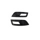 Body kit and visual accessories Fog light covers for Audi A4 B8 Facelift Gloss Black | races-shop.com