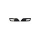 Body kit and visual accessories Fog light covers for Audi A4 B8 Facelift Gloss Black | races-shop.com