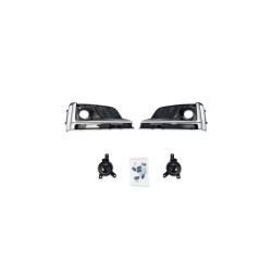 RACES fog light covers for Audi A5 F5 Silver