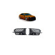 Body kit and visual accessories Fog light covers for Audi A6 C8 Gloss Black | races-shop.com