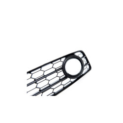 Fog light covers for Audi A3 8P Gloss Black
