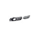 Body kit and visual accessories Fog light covers for Audi A3 8P Gloss Black | races-shop.com