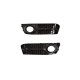 Body kit and visual accessories Fog light covers for Audi A4 B8 Gloss Black | races-shop.com