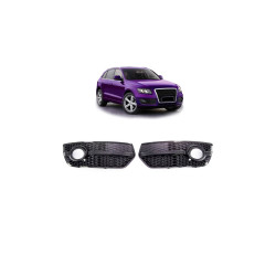 RACES fog light covers for Audi Q5 8R Gloss Black