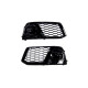 Body kit and visual accessories Fog light covers for Audi Q5 FY Gloss Black | races-shop.com