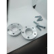 Outlet Set of 2PCS wheel spacers (transitional) for Audi A4 B8 - 20mm, 5x112, 66,5 INCOMPLETE | races-shop.com