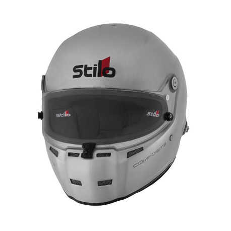 Full face helmets STILO ST5F N with FIA HANS, Grey | races-shop.com