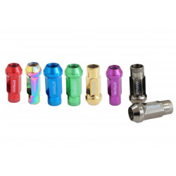 Safety wheel nuts EPMAN M12x1.5 / M12x1.25 - different colors 20pcs set INCOMPLETE
