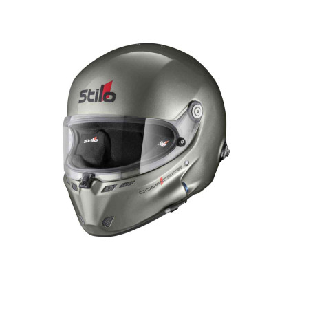 Full face helmets STILO ST6 F TURISMO with FIA HANS, Composite Titanium | races-shop.com