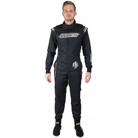 Outlet Racing suit RACES EVO II Clubman Black OPENED | races-shop.com