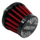 Universal air filters RACES Pro Breather Filter, various sizes - RED | races-shop.com