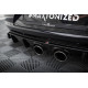 Outlet Rear Valance V2 Volkswagen Scirocco Mk3 (R32 Exhaust) DAMAGED | races-shop.com