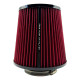 Universal air filters RACES Motorsport Universal Air Filter (height 150mm) - RED | races-shop.com