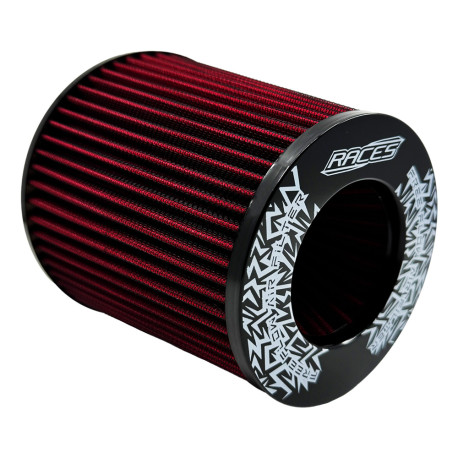 Universal air filters RACES Motorsport Universal Air Filter (height 175mm) - RED | races-shop.com