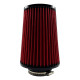 Universal air filters RACES Pro Universal Air Filter (height 200mm) - RED | races-shop.com