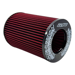 RACES Motorsport Universal Air Filter (height 200mm) - RED