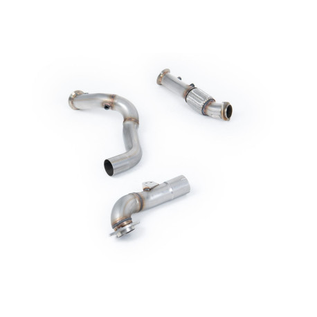 Milltek exhaust systems Large-bore Downpipe and De-cat for M2 Coupe G87 | races-shop.com