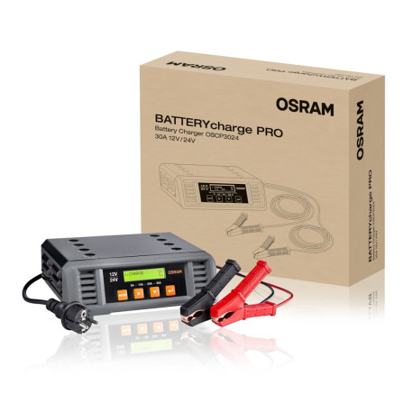 Battery chargers and boosters Osram BATTERYcharge PRO 30A | races-shop.com