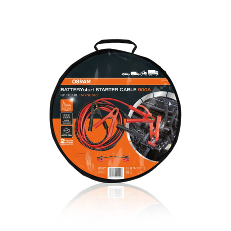 Battery chargers and boosters Osram STARTERcable 900A | races-shop.com