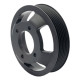 Pulleys, belts RACES lightweight aluminium water pump pulley for BMW M52TU/M54 | races-shop.com