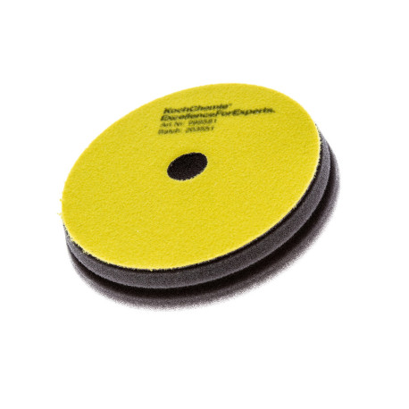 Accessories Koch Chemie Fine Cut Pad 126 x 25 mm - Leštiaci kotúč žltý | races-shop.com