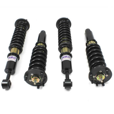 Height adjustable suspension - Coilovers HSD Dualtech height and stiffness adjustable coilovers for Honda Accord CL7 | races-shop.com