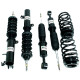 Height adjustable suspension - Coilovers HSD Dualtech height and stiffness adjustable coilovers for Honda Jazz Fit GD1 | races-shop.com