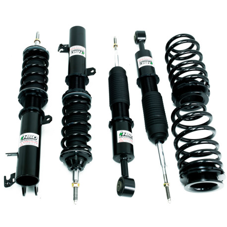 Height adjustable suspension - Coilovers HSD Dualtech height and stiffness adjustable coilovers for Honda Jazz Fit GD1 | races-shop.com