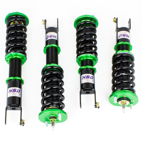 Height adjustable suspension - Coilovers HSD MonoPro height and stiffness adjustable coilovers for Honda S2000 AP1 AP2 | races-shop.com
