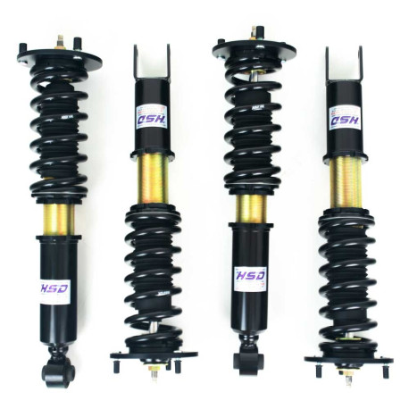 Height adjustable suspension - Coilovers HSD Dualtech height and stiffness adjustable coilovers for Lexus GS300 S140-JZS147 | races-shop.com