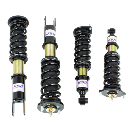 Height adjustable suspension - Coilovers HSD Dualtech height and stiffness adjustable coilovers for Nissan 300ZX Z32 | races-shop.com