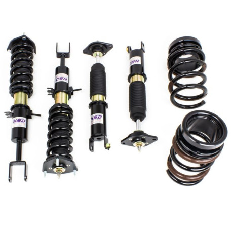Height adjustable suspension - Coilovers HSD Dualtech height and stiffness adjustable coilovers for Nissan 350Z Z33 | races-shop.com