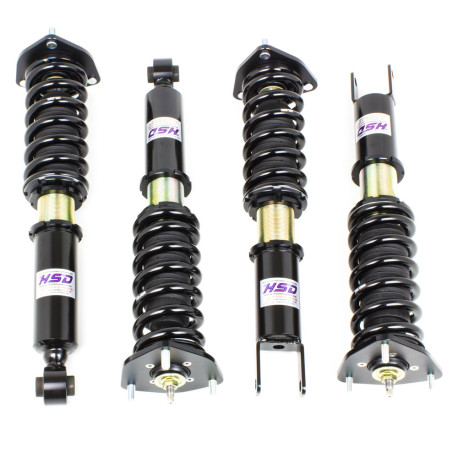 Height adjustable suspension - Coilovers HSD Dualtech height and stiffness adjustable coilovers for Toyota Supra Mk4 JZA80 | races-shop.com