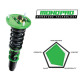 Height adjustable suspension - Coilovers HSD MonoPro height and stiffness adjustable coilovers for BMW 1 Series E82 Coupe-1M | races-shop.com
