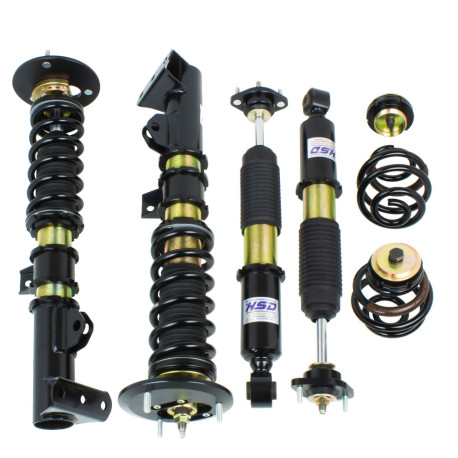 Height adjustable suspension - Coilovers HSD Dualtech height and stiffness adjustable coilovers for BMW 3 Series E36 Non M3 | races-shop.com