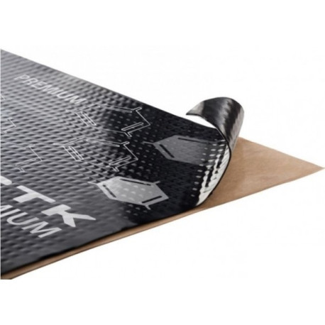 Sound insulation Vibration absorbing material CTK PREMIUM 370x500, 2,2mm | races-shop.com