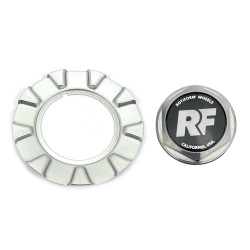 Rotiform RSE wheel centre cap, Silver